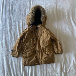 Baby gap - 3T Parka with fur hood - great shape!!